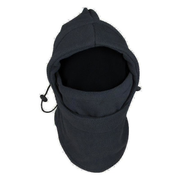 Män Skull Bandana Halsvärmare Balaclava Ansiktsvärmande Wargame Cap, Special（Svart）