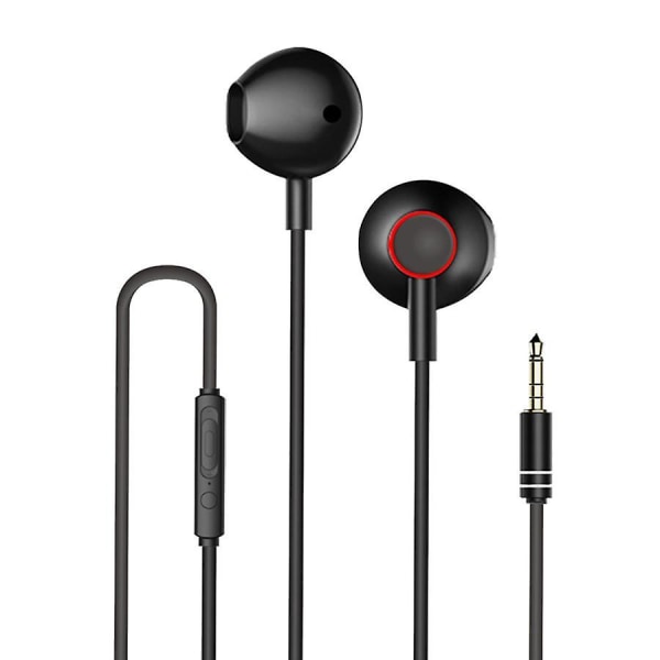 ZUZG E28 Stereo Wired Control Hörlurar In-Ear Sport Headset Med Mic