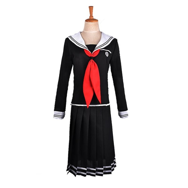 Danganronpa 2 Cosplay, Danganronpa 2 Toko Fukawa Cosplay Costume Jk Uniform, Toko Fukawa Game Party Cosplay Kostymer för vuxna och barn, S Blue L Black M