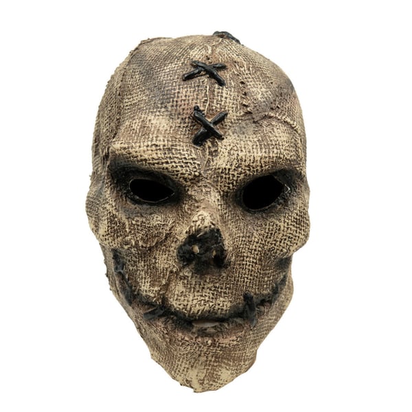 Skeleton Latex Mask Skrämmande Cosplay kostym rekvisita för Halloween