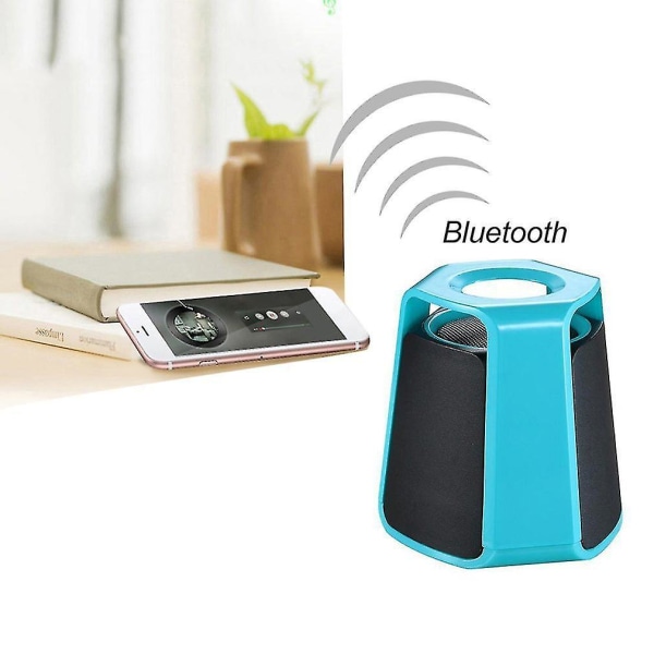 Bärbar Bluetooth högtalare Mini trådlös ljudsubwoofer Stöd Tf-kortläsning
