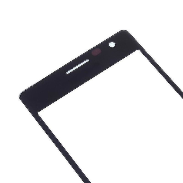 Framskärm yttre glasobjektiv till Nokia Lumia 730 (svart)