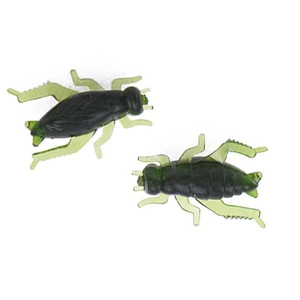ZANLURE 100st/ set 2,1cm 0,7g Mjukt lockbete artificiellt cricketbete Fiskedrag Insektsbete