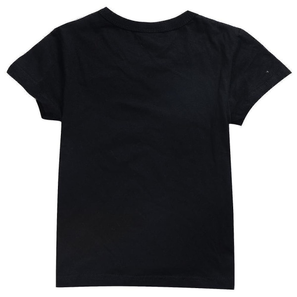 Pojkar Flickor Minecraft kortärmade toppar T-shirts Black
