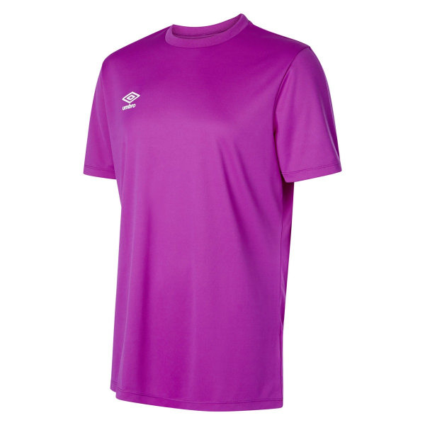 Umbro Mens Club kortärmad tröja L Carbon/Vit Carbon Purple Cactus XXL