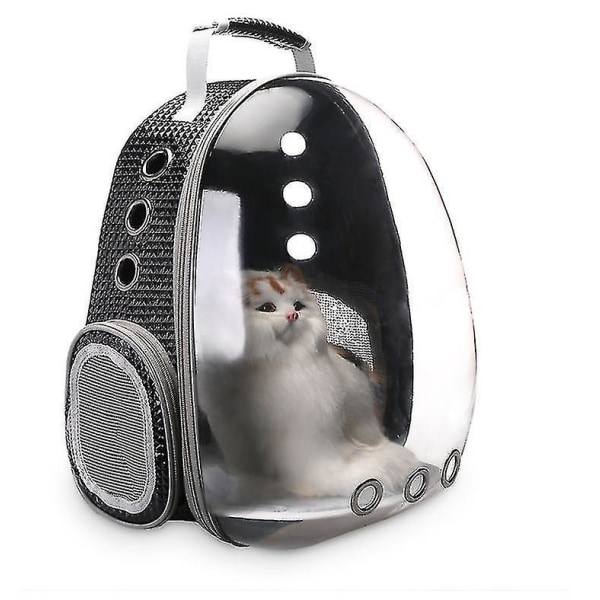 Bärbar husdjur/katt/hund/valp ryggsäcksbärarbubbla, ny rymdkapseldesign 360 graders sightseeing