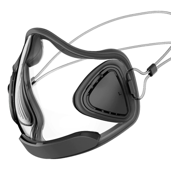 Transparent PC Skyddande ansiktsmask Tvättbar Återanvändbar Andningsbar Fashion Visible Expression Masque