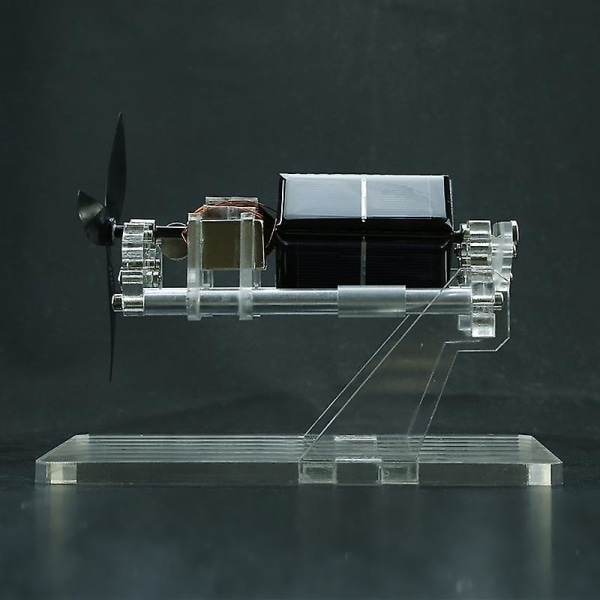 Solfläkt Magnetisk Levitation Leviterande Borstlös Mendocino-motor med propellerutbildningsmodell