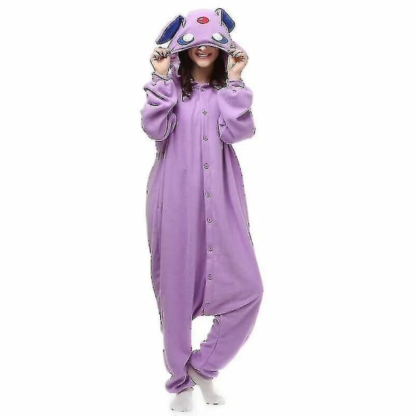 Unisex vuxendjur Onesie1 Anime Pyjamas Kigurumi Christmas Fancy Dress Xmas Espeon