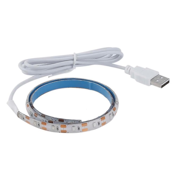 50cm Dc5v USB Power Vattentät Led Smd3528 TV Bakgrund Strip Light