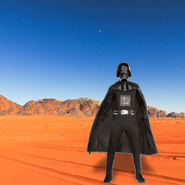 Boy's Deluxe Darth Vader Halloween-kostym Star Wars Barnkaraktär med  klassiskt tema 2396 | Fyndiq