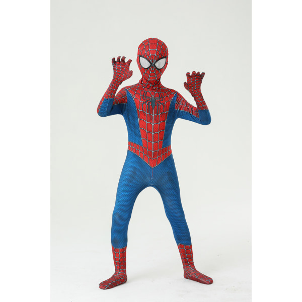 Halloween Kids Boys Spiderman Cosplay Hero Character Costume 150cm 120cm