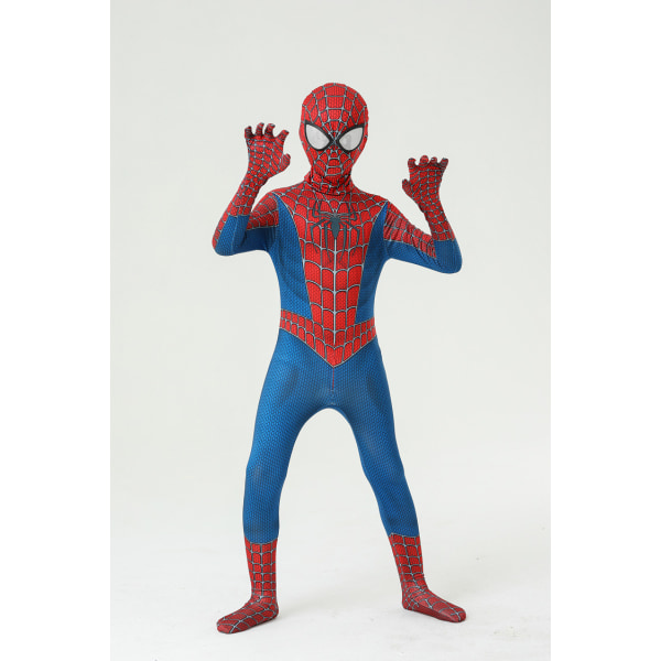 Halloween Kids Boys Spiderman Cosplay Hero Character Costume 150cm 150cm