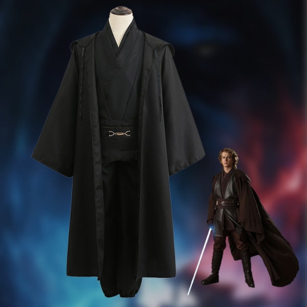 Star Wars Skywalker set Cosplay kostym Vuxen herrkläder L XXXL