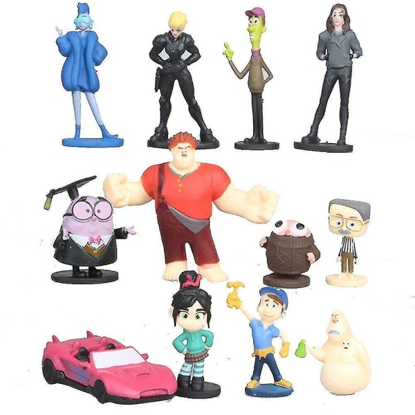 Wreck-It Ralph 12st Figurer Figurer Miniatyrer