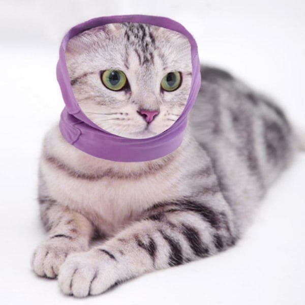 Pet Dog Ear Cover Noise Reducing Anxiety Relief Badhörselkåpa Purple