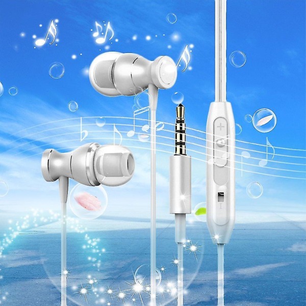 Professionell magnetisk design 3d stereo surroundljud hörlurar för Iphone
