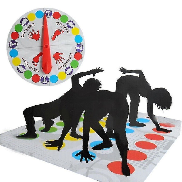 Family Team Games Mat Twister Brädspel Move Your Body Party Games