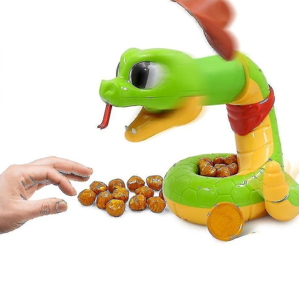 Elektrisk skrämmande skallerorm Tricky Toy Små dekompressionsspelleksaker för barn