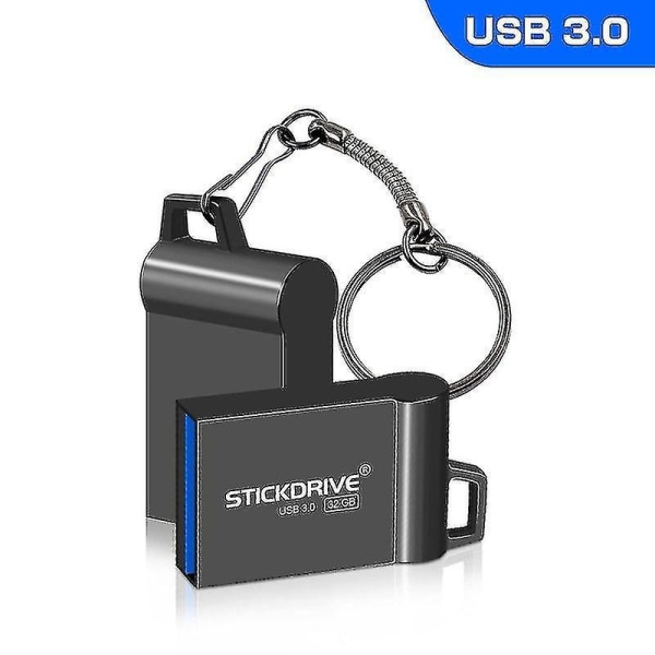 STICKDRIVE 64GB USB 3.0 High Speed ​​Mini Metal U Disk