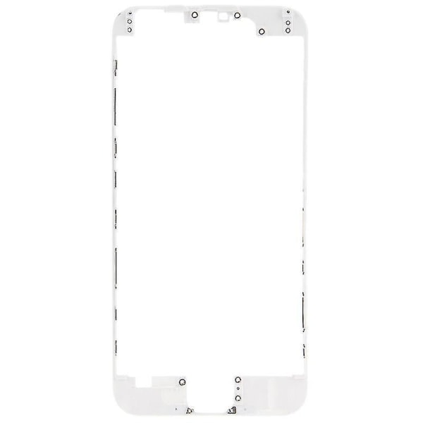 Front LCD-skärm ram för iPhone 6 Plus (vit)