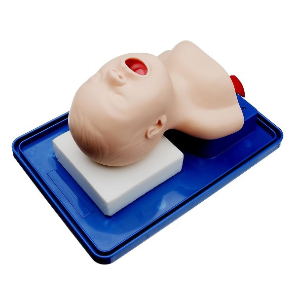 Intubationsdocka Studie Undervisningsmodell Baby Infant Airway Management Trainer Medical Model