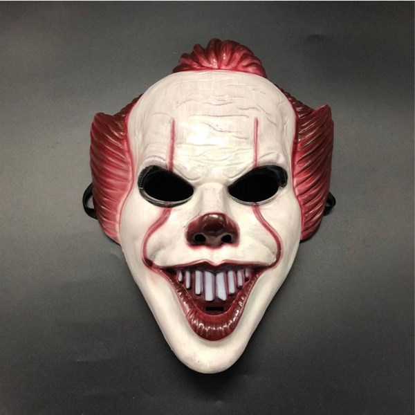 It Clown Mask Party Mask Cosplay Kostymrekvisita för Halloween