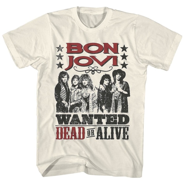 Bon Jovi T-shirt Wanted Dead or Alive Bon Jovi T-shirt