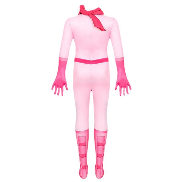 Princess Peach Cosplay Barn Jumpsuit Kostym Bodysuit Rollspel 110cm 110cm