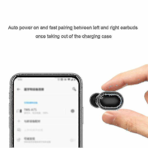 True Wireless Bluetooth Earphones TWS XT Headphones Mic Earbuds Headset