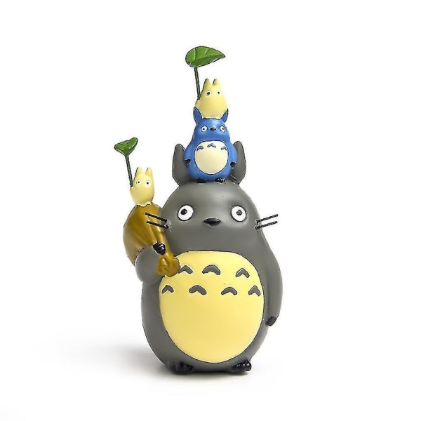 Hayao Miyazaki Med Väska Totoro Löv Figur