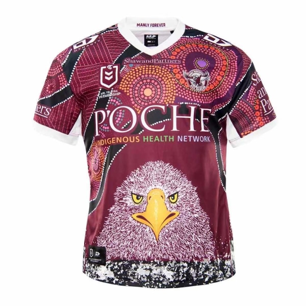 Mordely 2021 Sea Eagles Junior Replica Indigenous Jersey L