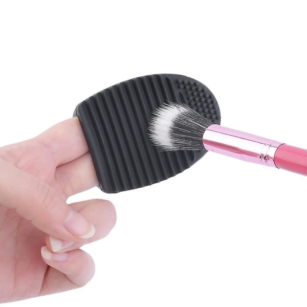 Silikonrengöring Kosmetisk Makeup Brush Tool Foundation Hand Cleaner Glove