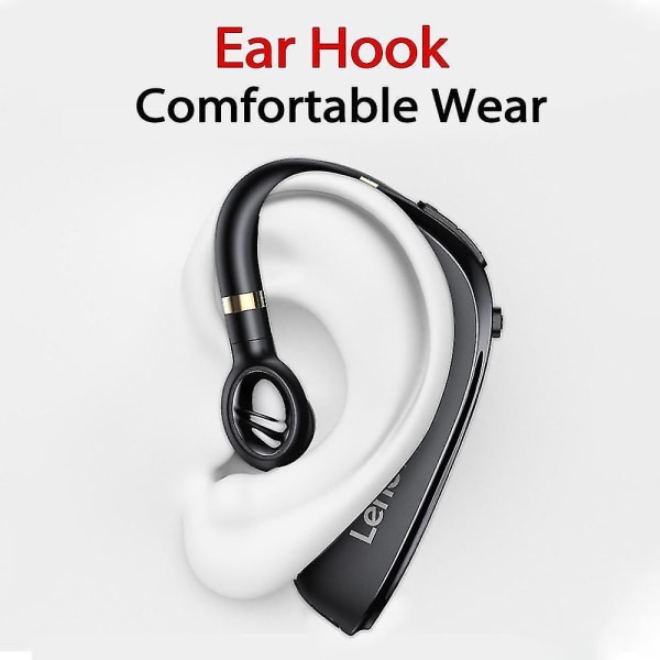 Bluetooth Headset Bluetooth 5.0 Öronkrok Öronsnäcka Handsfree trådlösa hörlurar Singel