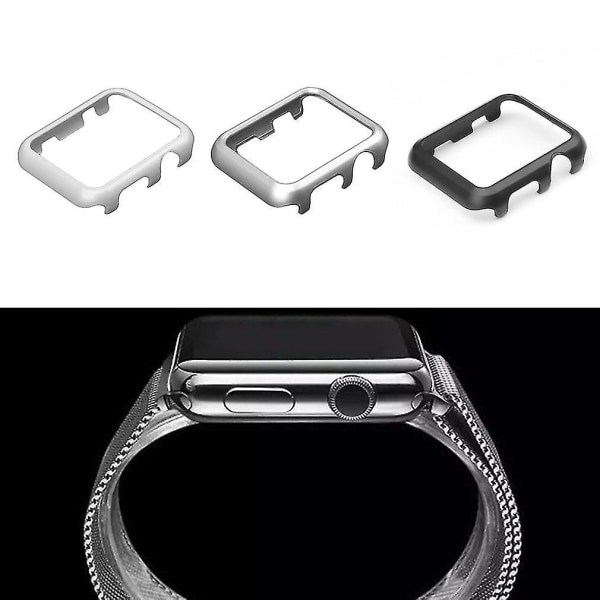 Cool Clear Slim Tunn Hård Snap Case Cover Skin For Apple Watch 38mm