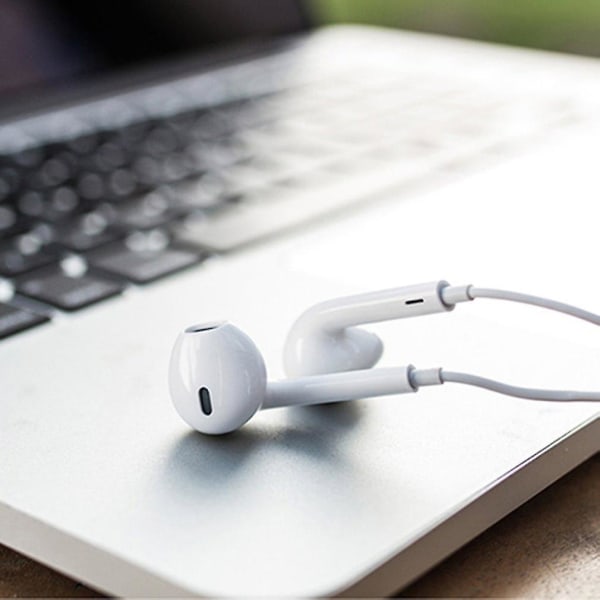 Hörlurar Ergonomisk design för Apple For Lightning Connector Öronsnäcka