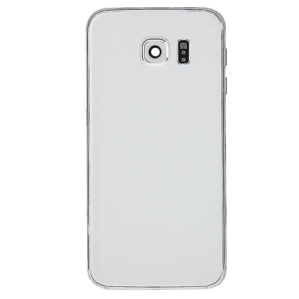 Helt cover (bakplatta hölje kamera linspanel + batteri bakre cover ) för Galaxy S6 /