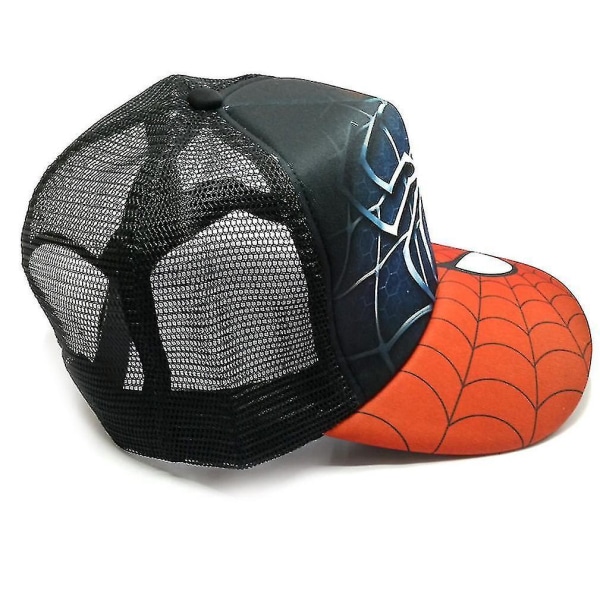 Spiderman Man Cap Batman Sportkeps Cap Snapback-hatt i bomull Solskydd Mesh utomhus