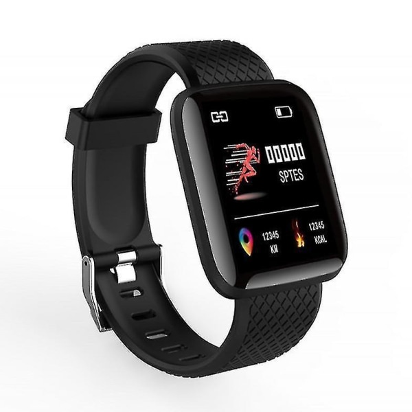 Färgskärm smart armband, pulstryck, vattentätt Bluetooth stegräknare armband