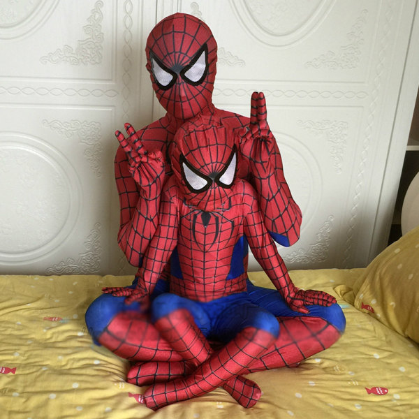 Röd Spiderman julklappscosplay för barn och vuxna As Pics 150 110 cc73 |  110 | Fyndiq