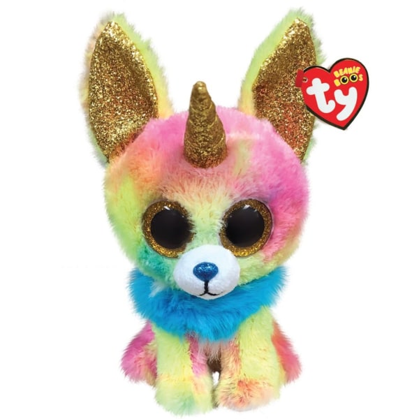 TY Beanie Boos YIPS Chihuahua med horn reg multifärg