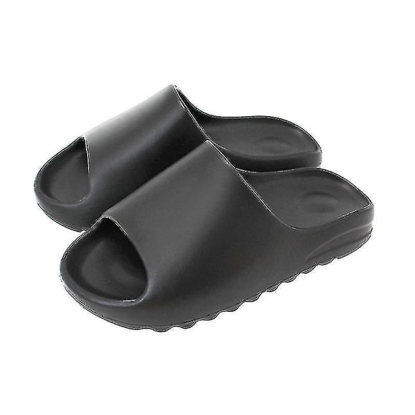 Slides Tofflor Plattform Strandsandaler Unisex Tofflor Black