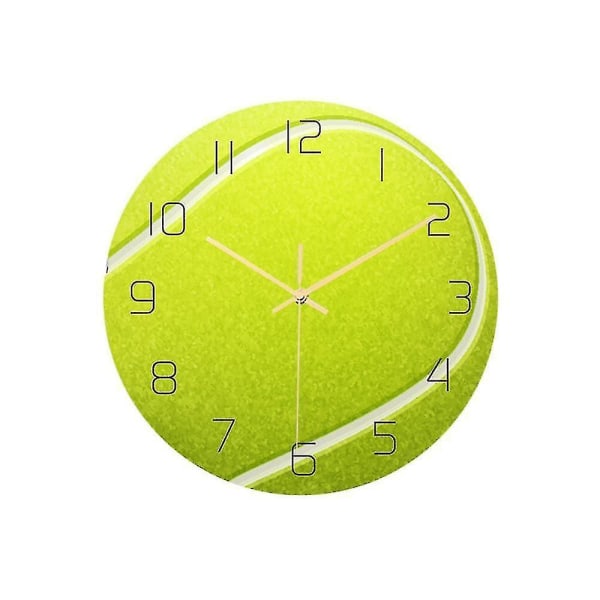 Creative Ball Väggklocka Precision Electronic Clock Exklusivt för tennisfans