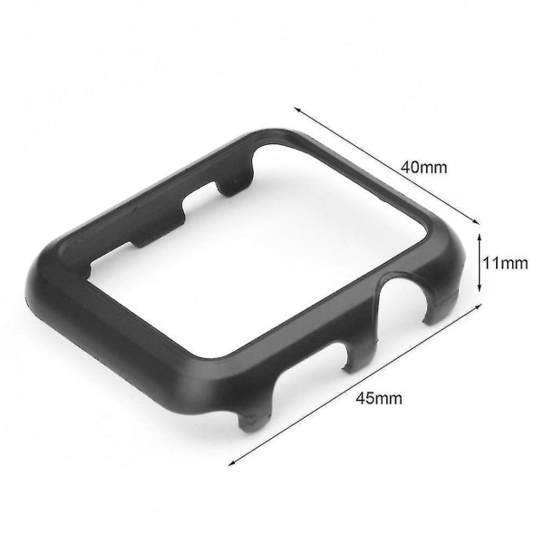 Cool Clear Slim Tunn Hård Snap Case Cover Skin For Apple Watch 38mm