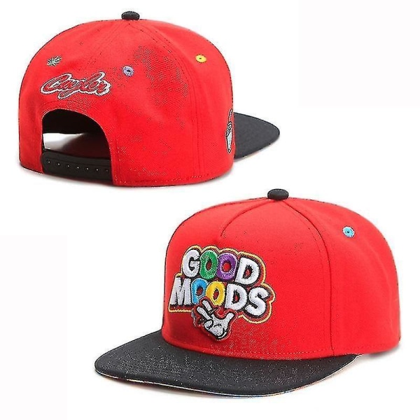 Munchies Snacks Snapback-hatt, Hip Hop-huvudbonader för män och kvinnor för utomhusbruk cap（Justerbar）