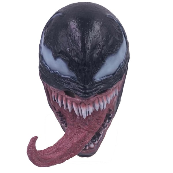 Venom Mask Skrämmande mask LED Luminous Cosplay Kostymrekvisita