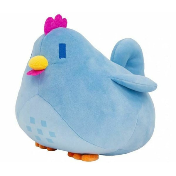 20 cm Stardew Valley Chicken Plyschleksak Söt Chick mjuk kudde Brown Blue