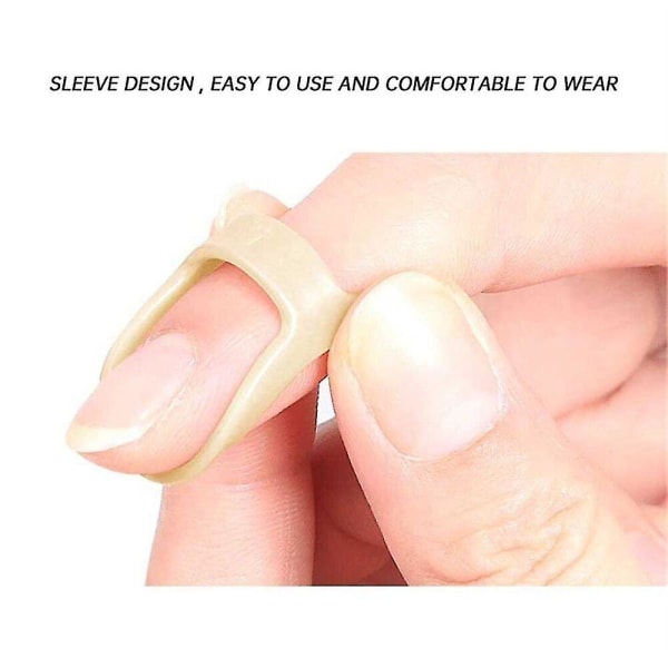 2st Finger Splint Finger Fixator Fixeringshylsa Ledstödsskydd Oval 8