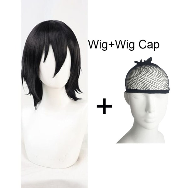 Bungo Stray Dogs Fyodor·D Cosplaydräkt Fyodor Dostojevskij Peruk Full Set M Only Wig XXL