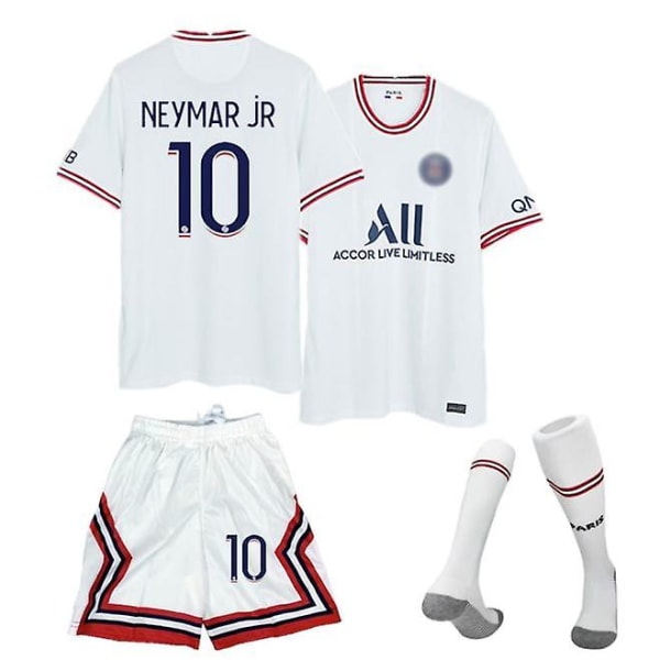 22/23 Säsong paris Jersey Away nr 10 Neymar Fotbollströja Set 2XL